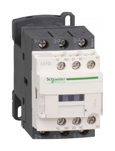 Контактор Schneider Electric TeSys LC1D 3P 9А 440/110В AC 4кВт