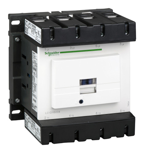 Контактор Schneider Electric TeSys LC1D 4P 200А 440/380В AC 90кВт