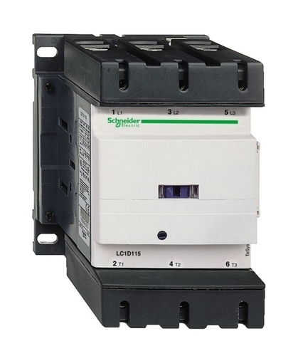 Контактор Schneider Electric TeSys LC1D 3P 115А 440/240В AC 59кВт