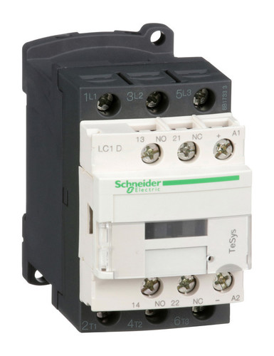 Контактор Schneider Electric TeSys LC1D 3P 18А 400/24В DC 7.5кВт