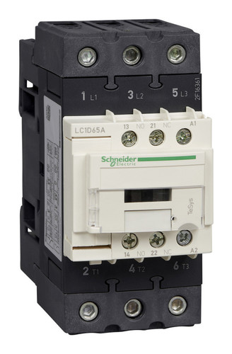 Контактор Schneider Electric TeSys LC1D 3P 56А 400/24В AC 30кВт