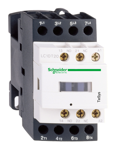 Контактор Schneider Electric TeSys LC1D 4P 25А 440/110В DC 11кВт