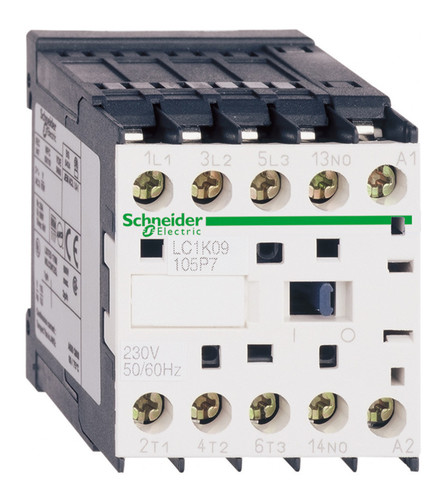 Контактор Schneider Electric TeSys LC1K 3P 6А 400/220В AC 2.2кВт