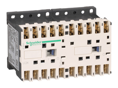 Реверсивный контактор Schneider Electric TeSys LC2K 3P 6А 400/220В AC 2.2кВт