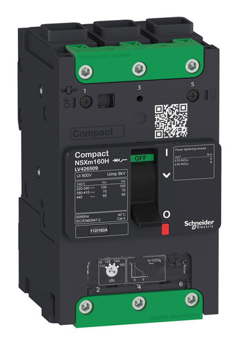 Силовой автомат Schneider Electric Compact NSXm, 36кА, 3P, 63А