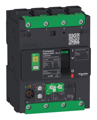 Силовой автомат Schneider Electric Compact NSX, 36кА, 4P, 50А