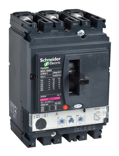 Силовой автомат Schneider Electric Compact NSX 100, Micrologic 2.2 M, 50кА, 3P, 100А