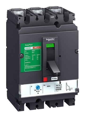 Силовой автомат Schneider Electric EasyPact CVS 100, TM-D, 36кА, 3P, 32А