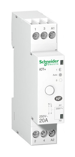 Модульный контактор Schneider Electric Acti9 20А 250//230В AC, A9C15031