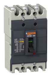 Силовой автомат Easypact EZC 100, TM-D, 30кА, 3P, 30А