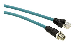 Соединит.кабель ETHERNET 3 м, RJ45, M12, IP67